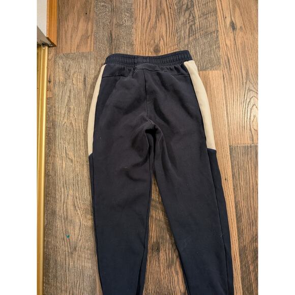 Puma blue sweatpants color block joggers size S - Picture 2 of 6